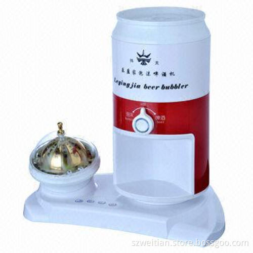 Mini bar beer bubbler with 600mL capacity